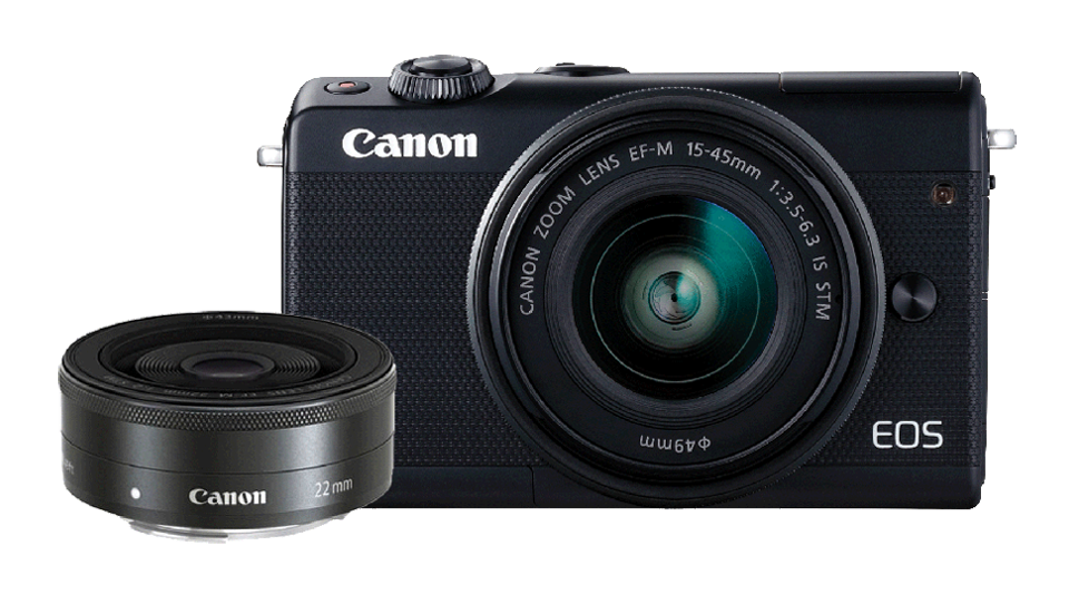 Interchangeable Lens Cameras - EOS M100 Kit (EF-M15-45 IS STM & EF 