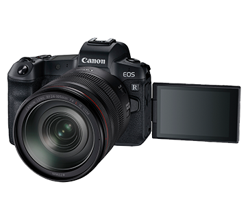 Canon EOS R Kit Front Slant Left LCD
