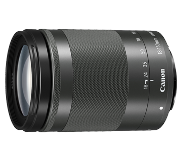 EF Lenses - EF-M18-150mm f/3.5-6.3 IS STM (Graphite) - Canon South