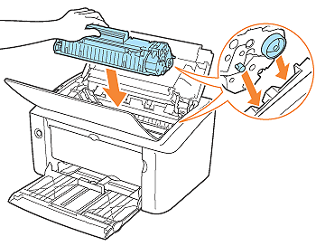 replace toner cartridge