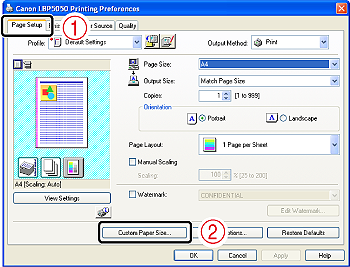 Loading Paper In The Manual Feed Slot