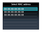 mac address target access point for canon printer mac address target access point for canon printer