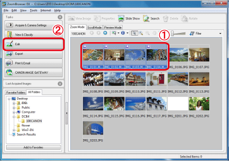 canon zoom browser software download