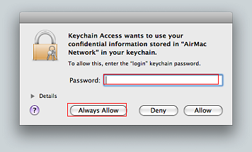 mac asking for password when moving files