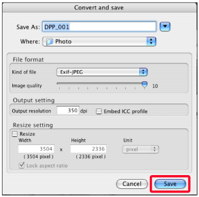 canon raw image converter for mac osx
