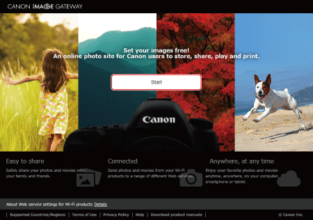 canon image gateway for mac