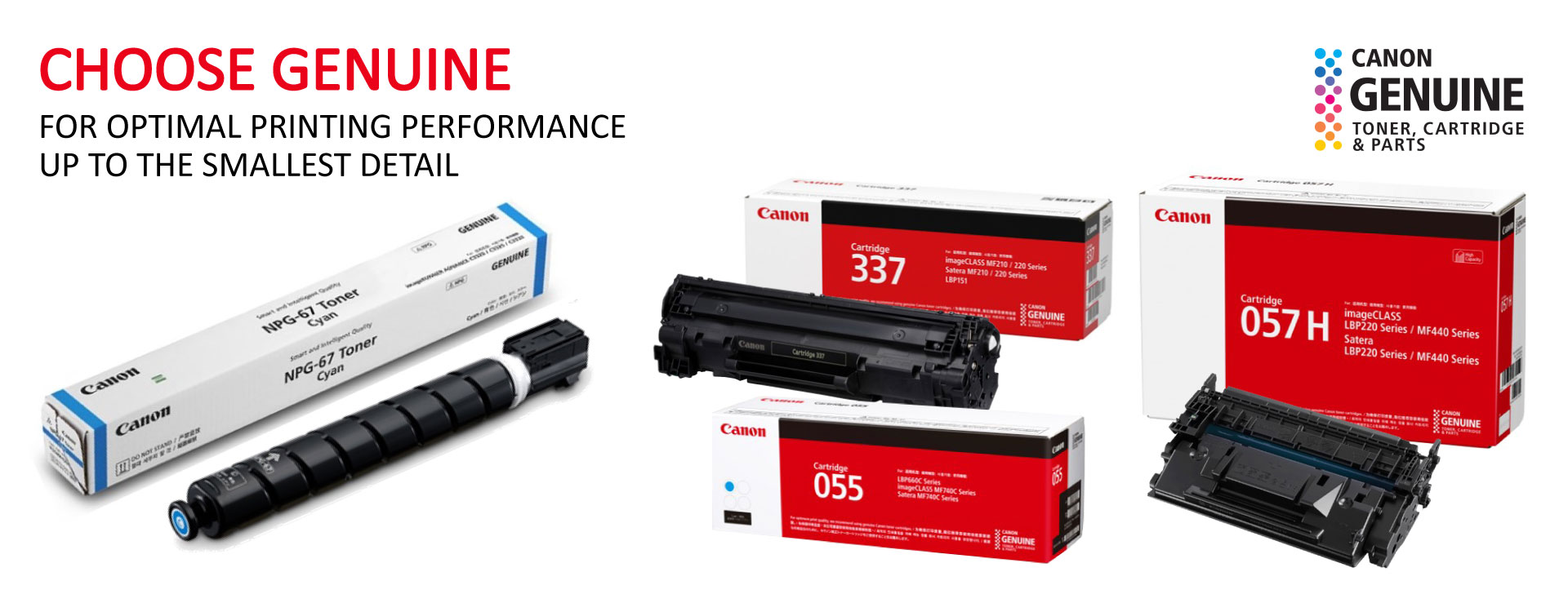 Lige for ikke at nævne klamre sig Why Use Genuine Canon Toners? - Anti-Counterfeit - Canon South & Southeast  Asia