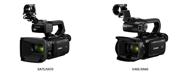 New 4K XA Series Professional Video Cameras Realise High Image Quality and Mobility, Optimized for Livestreaming with Improved LCD EVF