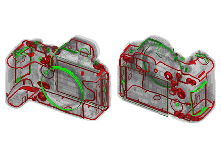 Camera Mount 95429 for Canon R6 Mark II