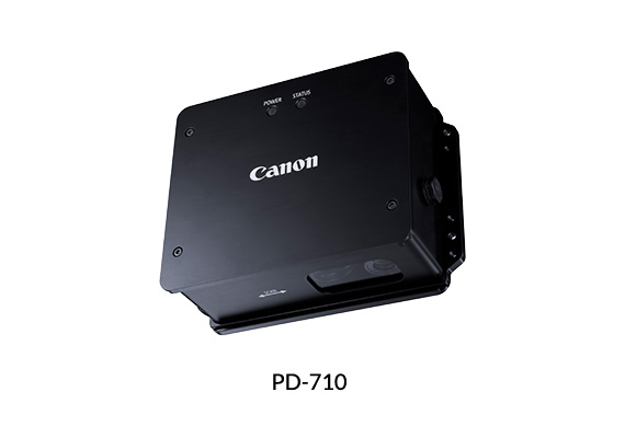 Canon Announces the PD-710 Device that Realizes High-precision Non-contact Measurement of Target Object Displacement and Speed on Manufacturing Lines and Featuring New Optical System that Greatly Increases Measurement Range
