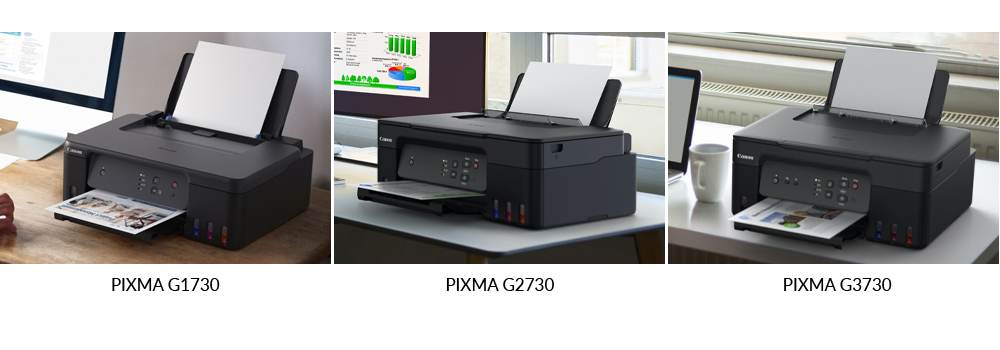 New Canon G Series Printers with Low-Cost Ink Bottles Provide Homes and Home Offices with More Cost Efficiency and Scalability for Printing