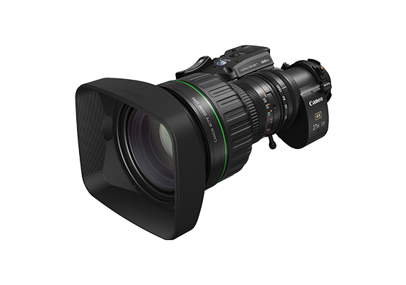 Canon Releases CJ27e x 7.3B Portable 4K Broadcast Zoom Lens with New Digital Drive Unit for Enhanced Operability and Functionality