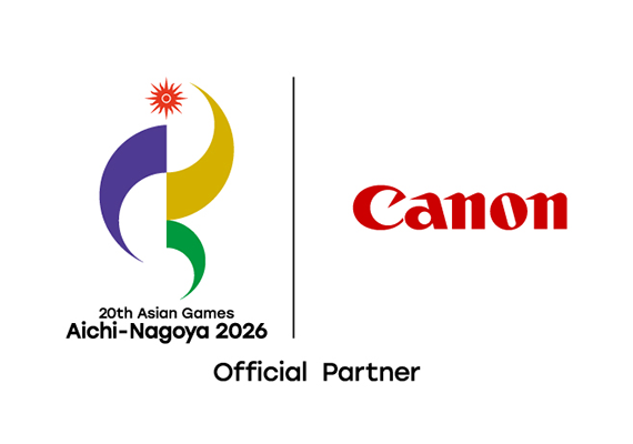 Canon Sponsors the 20th Asian Games Aichi-Nagoya 2026