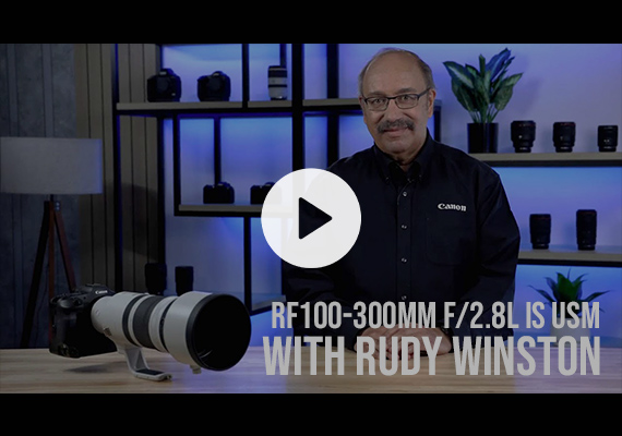 RF100-300mm f2.8L IS USM Rudy Winston