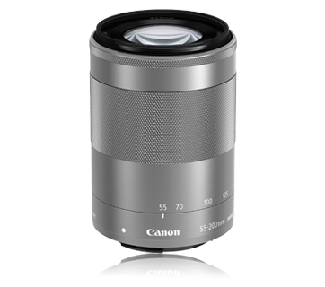 EF Lenses - EF-M55-200mm f/4.5-6.3 IS STM (Silver) - Canon South