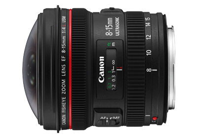 EF Lenses - EF8-15mm f/4L Fisheye USM - Canon South & Southeast Asia