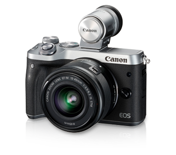 Interchangeable Lens Cameras - EOS M6 Kit (EF-M15-45 IS STM