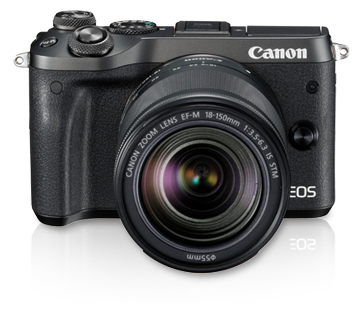 Interchangeable Lens Cameras - EOS M6 Kit (EF-M18-150 IS STM 